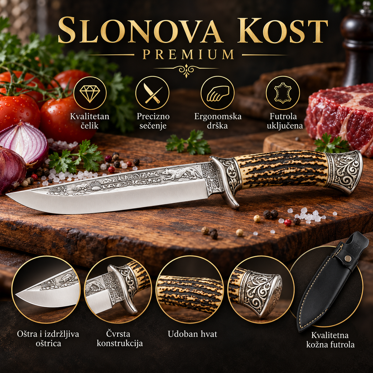 Premium Columbia – Slonova kost