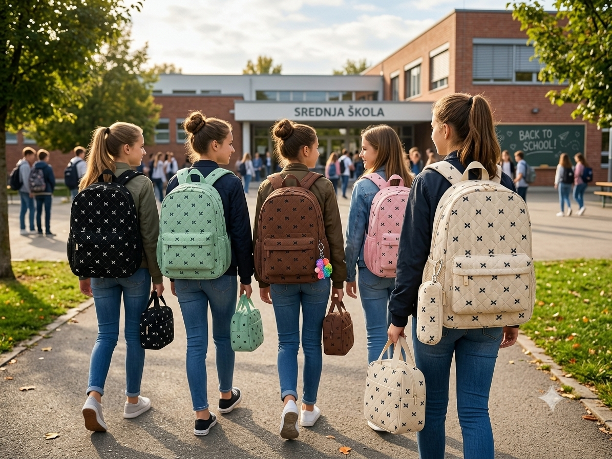 🎒 SAVRŠEN 3 U 1 Masnica ŠKOLSKI SET – RANAC, TORBICA I PERNICA