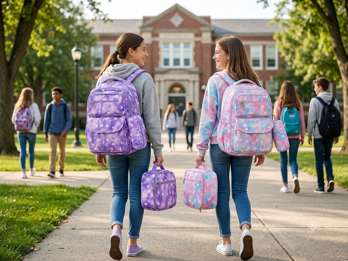 🎒 Školski Set 3 u 1 Ranac Termo Torbica Pernica