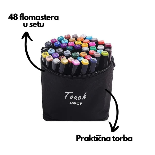 48 komada flomestera + torba