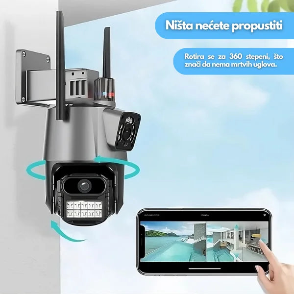 Kamera sa 2 sociva Icsee app