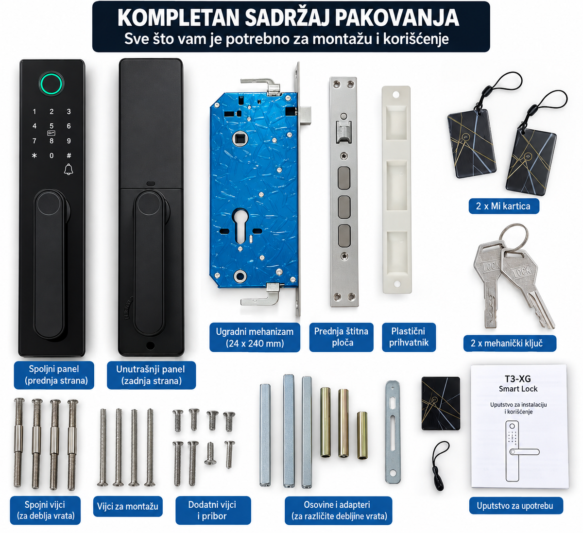 Pametna Brava T3-XG Model