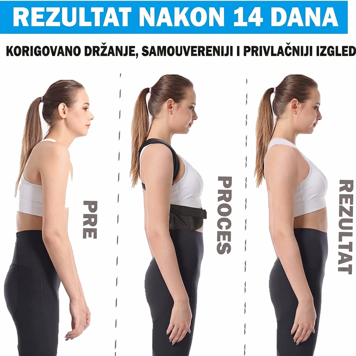 Profesionalni Pojas za Pravilno Držanje i Podršku Kičme