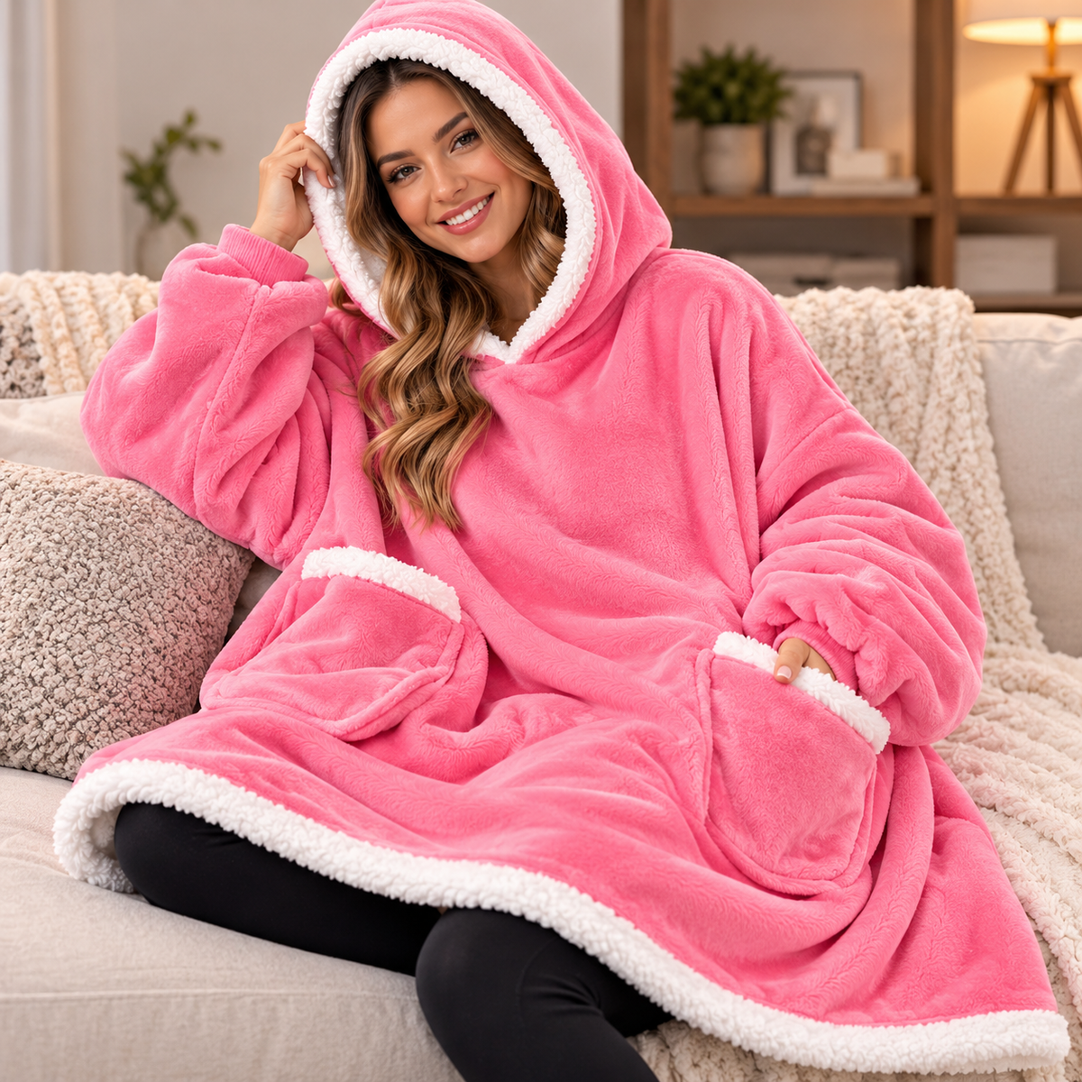 Duks ćebe roze