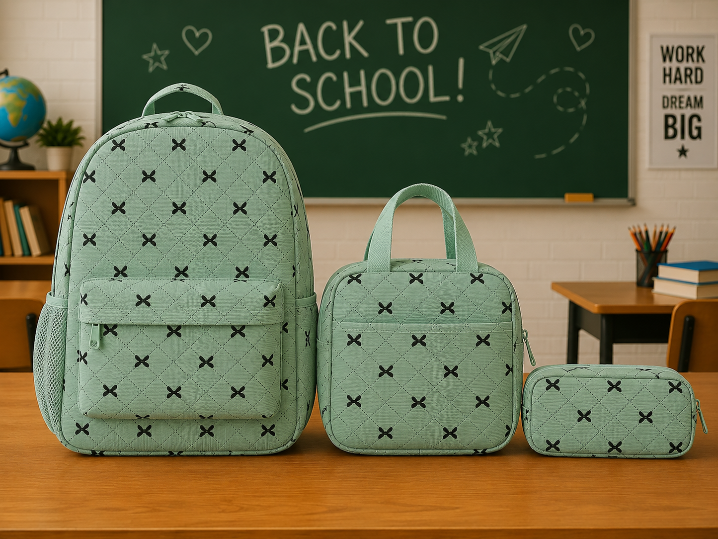 🎒 SAVRŠEN 3 U 1 Masnica ŠKOLSKI SET – RANAC, TORBICA I PERNICA